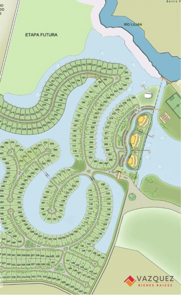 Lote a la Laguna Club Nautico El Cazal