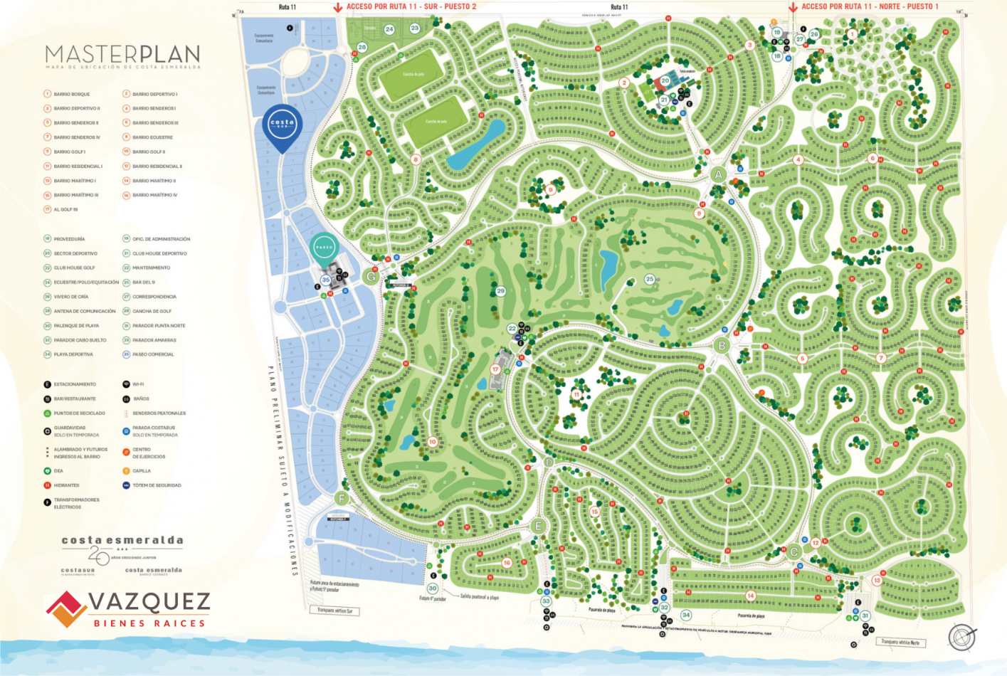 Costa Esmeralda Lote 149 Golf